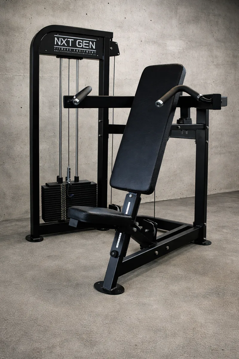 Shoulder Press, Pin Loaded Range, NXT GEN Fitness Equipment