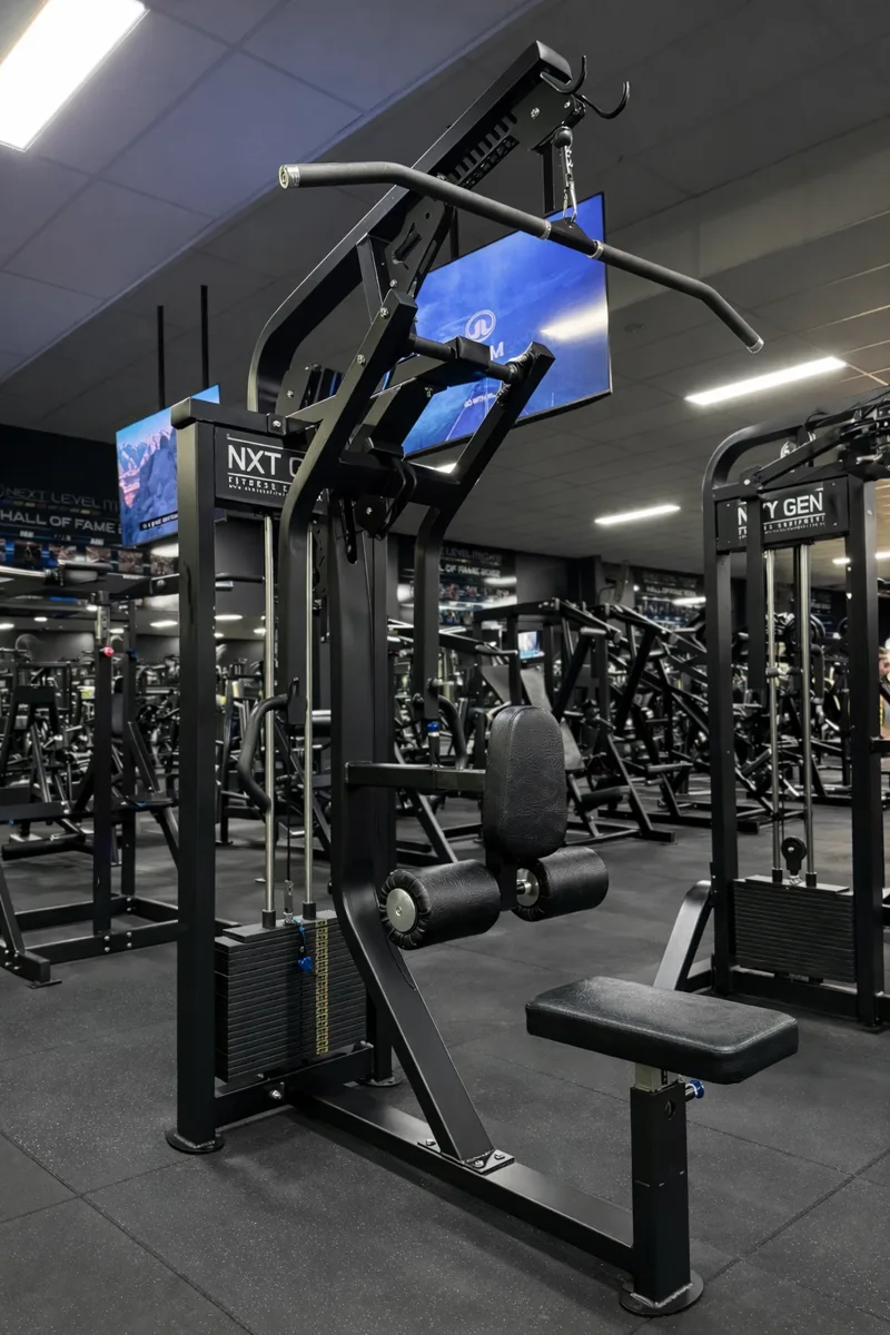 Lat Pulldown / Seated Mid Row, Pin Loaded Range, NXT GEN Fitness Equipment
