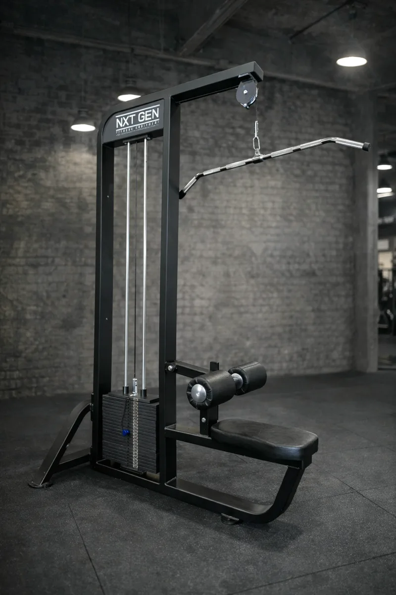 Lat Pulldown, Pin Loaded Range, NXT GEN Fitness Equipment