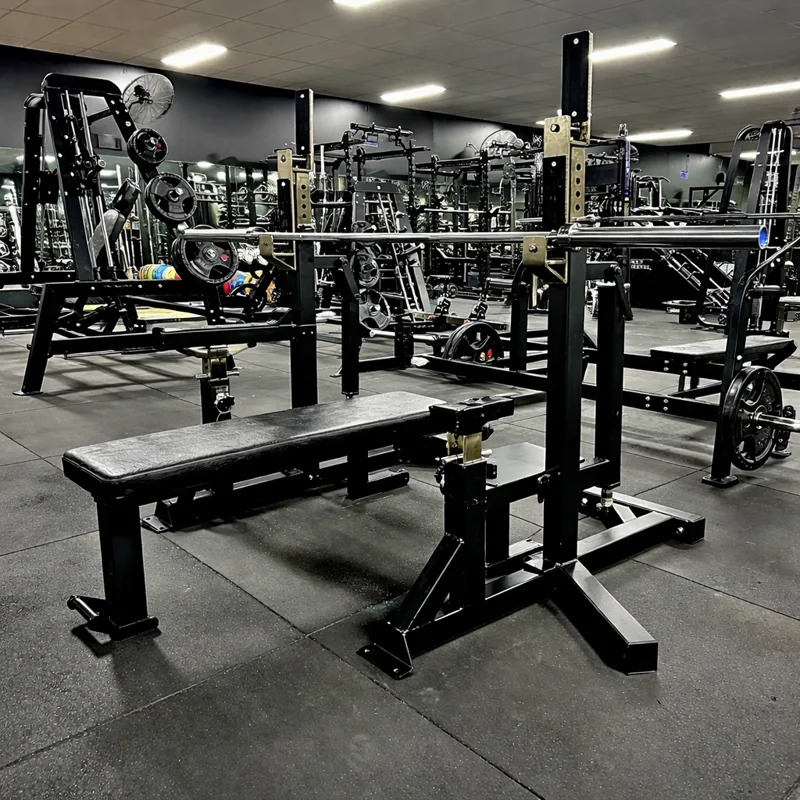 Competition Bench Press / Squat Rack, Bench Range, NXT GEN Fitness Equipment