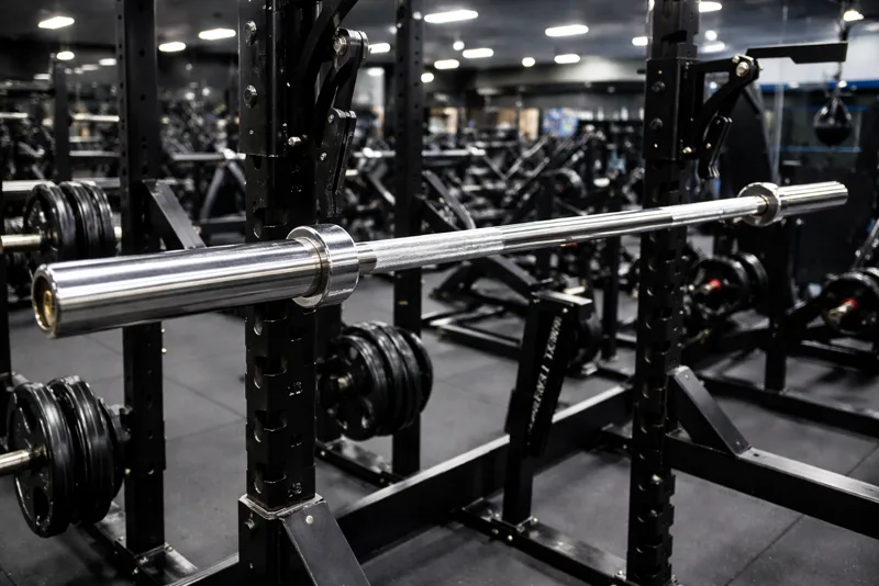 50mm Olympic Chrome BB 2200mm, 20kg, Platforms, Free Weights & Bars, NXT GEN Fitness Equipment